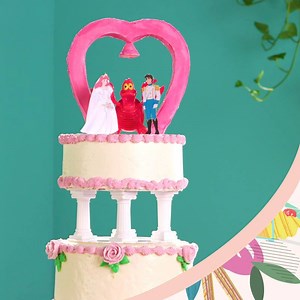 We need this cake to be part of our world ASAP 😍👰✨ Get The Little Mermaid 30th Anniversary Edition on Digital & Movies Anywhere today: http://di.sn/6002EpuO4 | Disney Eats