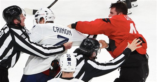 'That's Hockey, Right?': Canada's Tom Wilson Drops Gloves, Fights French Player In Milan