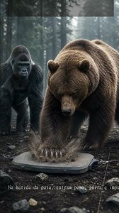 Gorila vs Urso: Quem é Mais Forte?