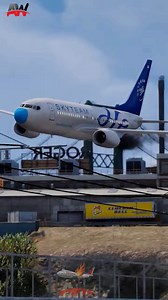 Inferno in the Air Plane Lands in City | Airplane World