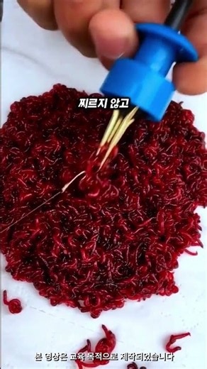 1초만에 완성하는 신선 채비법