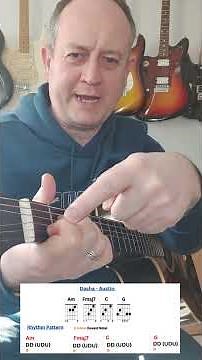 Easy Strumming Guitar Lesson AUSTIN by Dasha ~dashaguitarlesson #austinguitarlesson