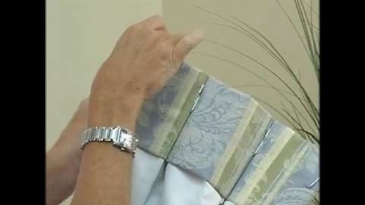 How to Install Pinch-Pleat Drapery Panels