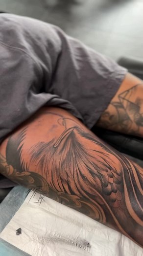 Python Ink Tattoos (@python_ink_tattoos)’s videos with man at the garden - Kendrick Lamar