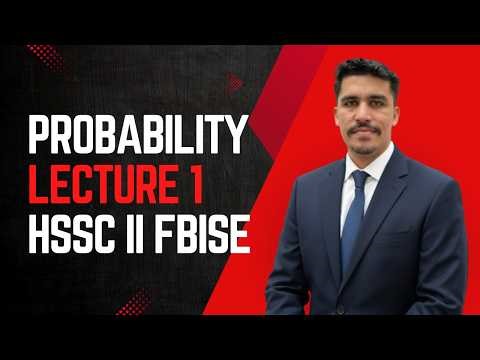 Probability Lecture 1 | FBISE | RBISE | Stats with Asim