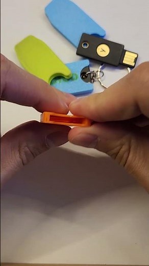 Yubico yubikey 5/5C slim case - snap assembly #Yubico #fido2 #yubikey