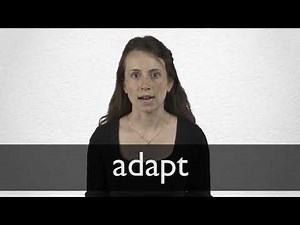 How to pronounce ADAPT in British English