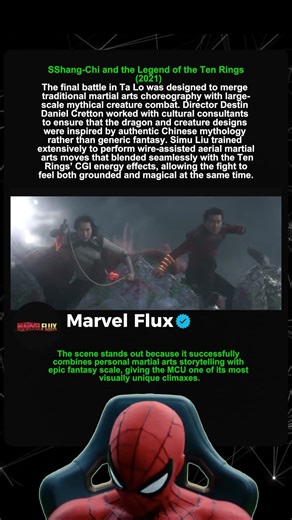Shang Chi and the Legend of the Ten Rings 2021, Shang-Chi’s Epic Dragon Final Battle 🐉⚔️ #marvel