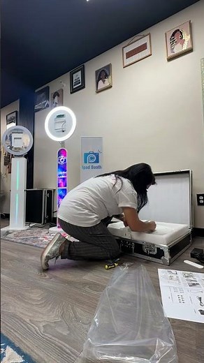 Beam Photo Booth Setup Time-Lapse | Fast & Easy Event Setup #ipadphotobooth #photoboothforsale