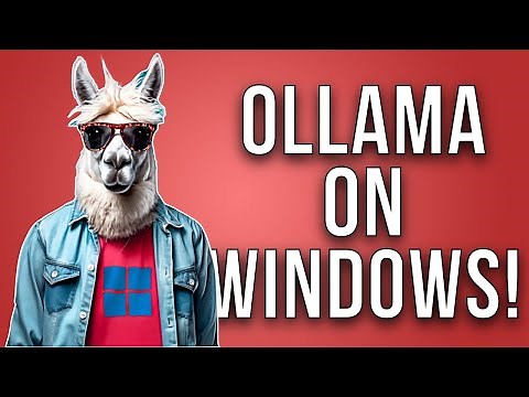 Ollama does Windows?!?