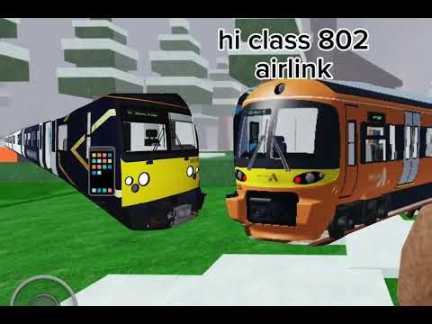 If trains can talk, SCR edition again. Class 360 special livery calls class 802