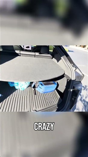 Tesla Model Y Juniper 2026 Trunk Tour: Simple & Organized Storage Tips! #shorts