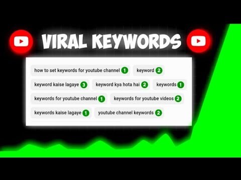 How to Find Keywords for YouTube Videos for YouTube SEO! (100% Working🔥)