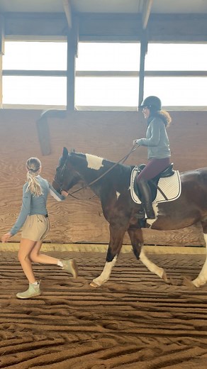 Shoutout to Kaelyn for teaching me a thing or two about horse riding! Don’t say neigh to new experiences! | Tia Trudgeon TV