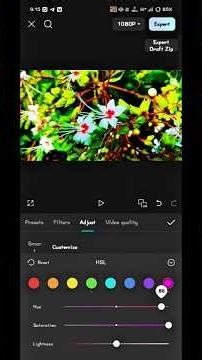 capcut colour grading Tutorial ❤️😊 #shorts #editing #capcut