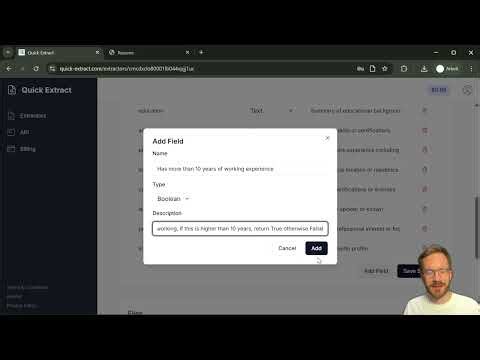 CV Parser - Extract Curriculum Vitae with AI and OCR