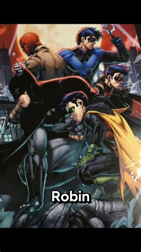 Best Robin in Batman history? 🦇 #batman #robin #dccomics #nightwing #redhood