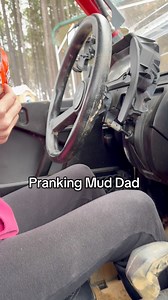 Pranking Mud Dad!! #jokes #offroad #mudding #maintenance #prank #mudlife ￼ ￼ | Mud Mom