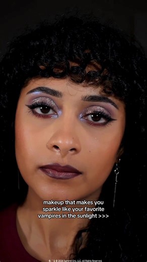 @Noopur is sparkling like a vampire. ✨✨ Shop The Twilight Saga: Eclipse x ColourPop collection, available NOW on TikTok Shop. 🖤 Get the look: 🩸 Eclipse Palette 🌲 Jelly Much Shadows in Newborn Army & Cullen Coven 🏔️ Lippie Kit in New Love