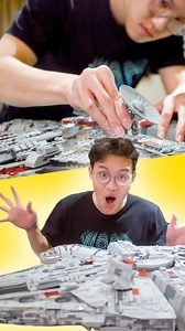 Fastest time to build the LEGO® Star Wars 75192 Millennium Falcon™ ⏱️ 7 hr 36 min 37 sec by Ivan Yu 🇨🇦 | Guinness World Records
