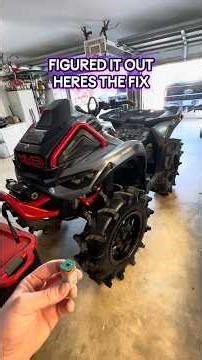 How to fix your Buds connector / diagnostic port on your Gen 3 can am outlander!