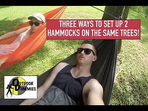 Tandem Hammock Setup