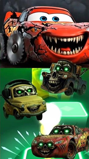 🔴 Lightning McQueen Tiles Hop Level 99! #shorts #ai #horror