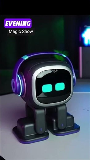 This is EMO 🤖 — smart desk companionIt