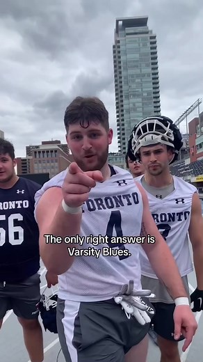 “The only right answer is Varsity Blues.” 😂💙