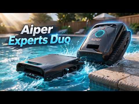 Aiper Experts Duo Review – The FIRST Fully Automatic Pool Cleaner System!