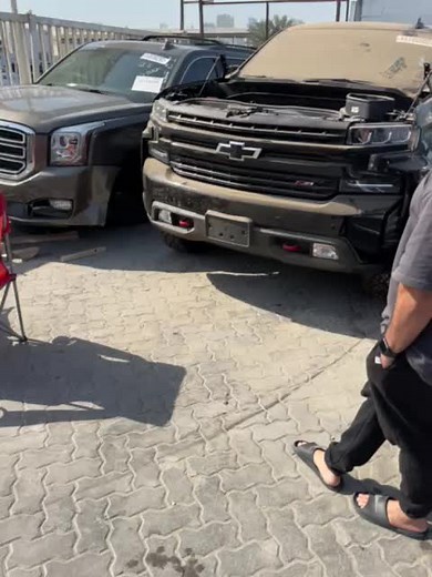 Chevrolet Truck Engine Close-up and Damage Insights