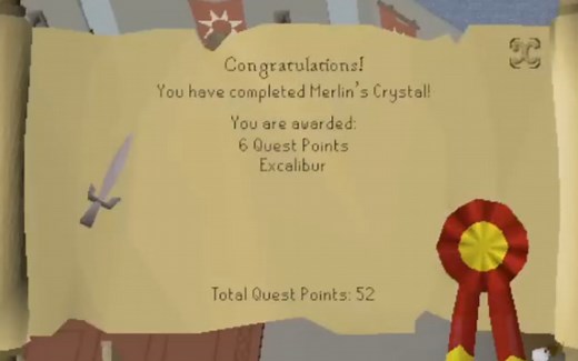 Old School Rs-Merlin's Crystal 任务全流程攻略（实时）