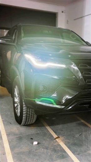 Toyota fortuner headlight improvement foglamp projector low light solution