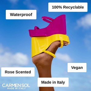 372 reactions · 18 shares |  Sustainable Without Quality Compromises That is the #BeJelly way. Choose from a wide array of  Rose Scented Jelly Handbags, Shoes, and Accessories. It’s time to fall in love over and over again. ❤️️ Proudly made in Italy, our products are built to last with superior water and weather resistance . Click the button or swipe to shop the Tonino Wedge. | Carmen Sol | Facebook