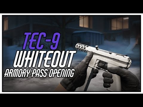 Tec-9 Whiteout Armory Pass Opening - CS2