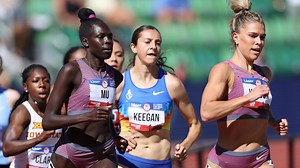 Trials: Athing Mu finishes third in women's 800m heat