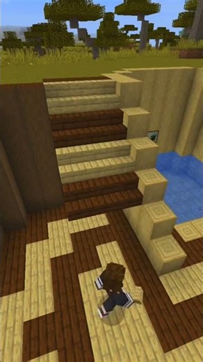 MINECRAFT ANDER GROUND BASE🤨😏 #minecraftbuild #minecraftshorts #gaming