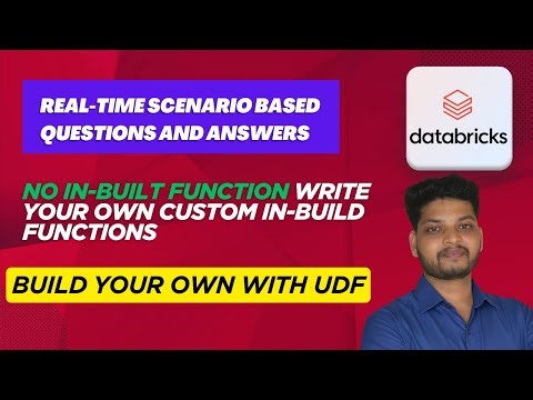 PySpark UDF Tutorial | Create and Use User Defined Functions | Explained in Tamil