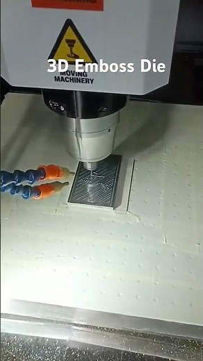 Magnesium Emboss Multi-level Block #goldstamping