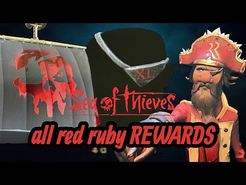 how to unlock red ruby hat in sea of thieves