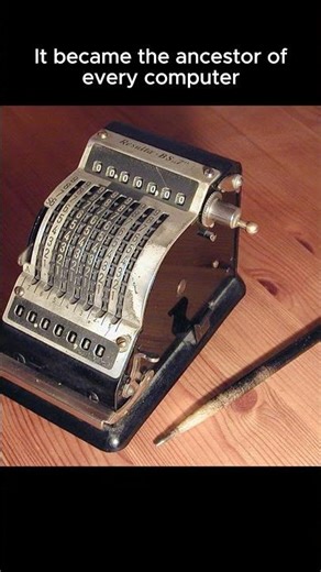 Meet the First Mechanical Calculator #shorts
