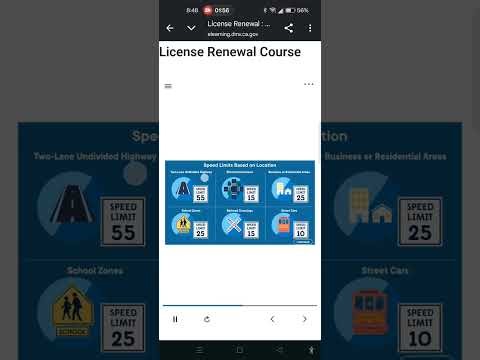 Ca DMV e-course