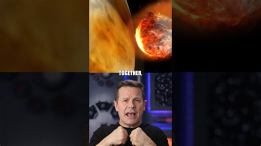 See what would happen if Jupiter collided with our Earth