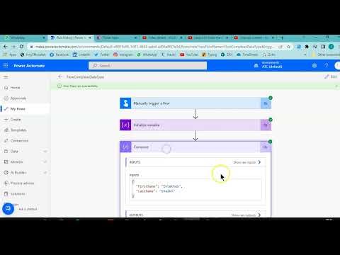 Lesson18-Complex Data Type Array- Power Automate 1000 Videos