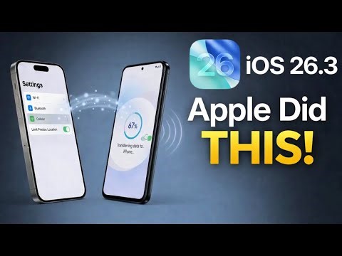 iOS 26.3 – Major Changes, Bug Fixes & Transfer to Android!