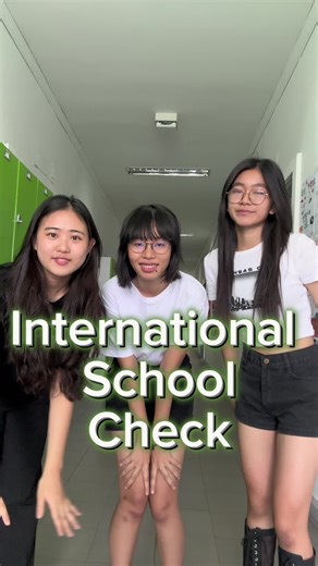 International School Check ! 🌏📚💚 #internationalschoolcheck #internationalschool #internationalstudents #studyinpis #education #tiktokeducation