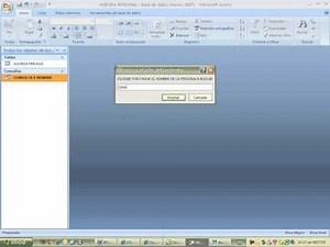 COMO CREAR UNA BASE DE DATOS EN ACCESS "PASO II"