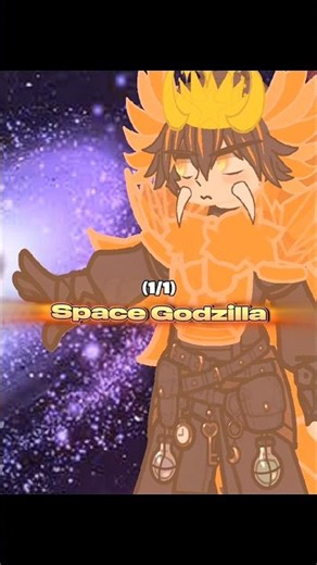 Supernova Godzilla vs Space Godzilla #gacha #gachanebula #edit #vs