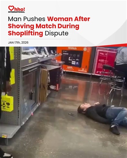 Ohho International - News, Events & Must-Dos | A confrontation inside a Walmart escalated when a woman shoved a man during an argument with store staff. He pushed her back causing her to... | Instagram
