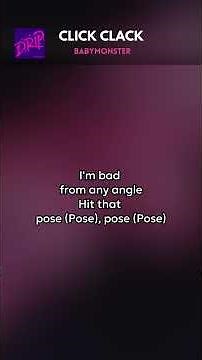 BABYMONSTER - Click Clack (Lyrics)